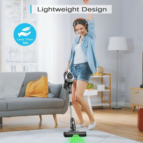 Aspirateur sans fil MOOSOO YC1, aspiration élevée 12 kPa Aspirateur sans fil MOOSOO YC1, aspiration élevée 12 kPa